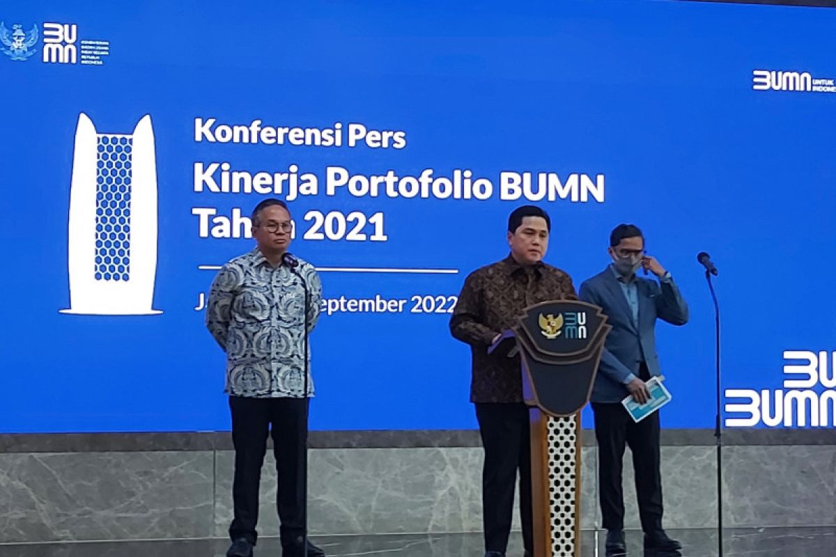 BUMN energi-farmasi-minerba penyumbang peningkatan pendapatan 2021