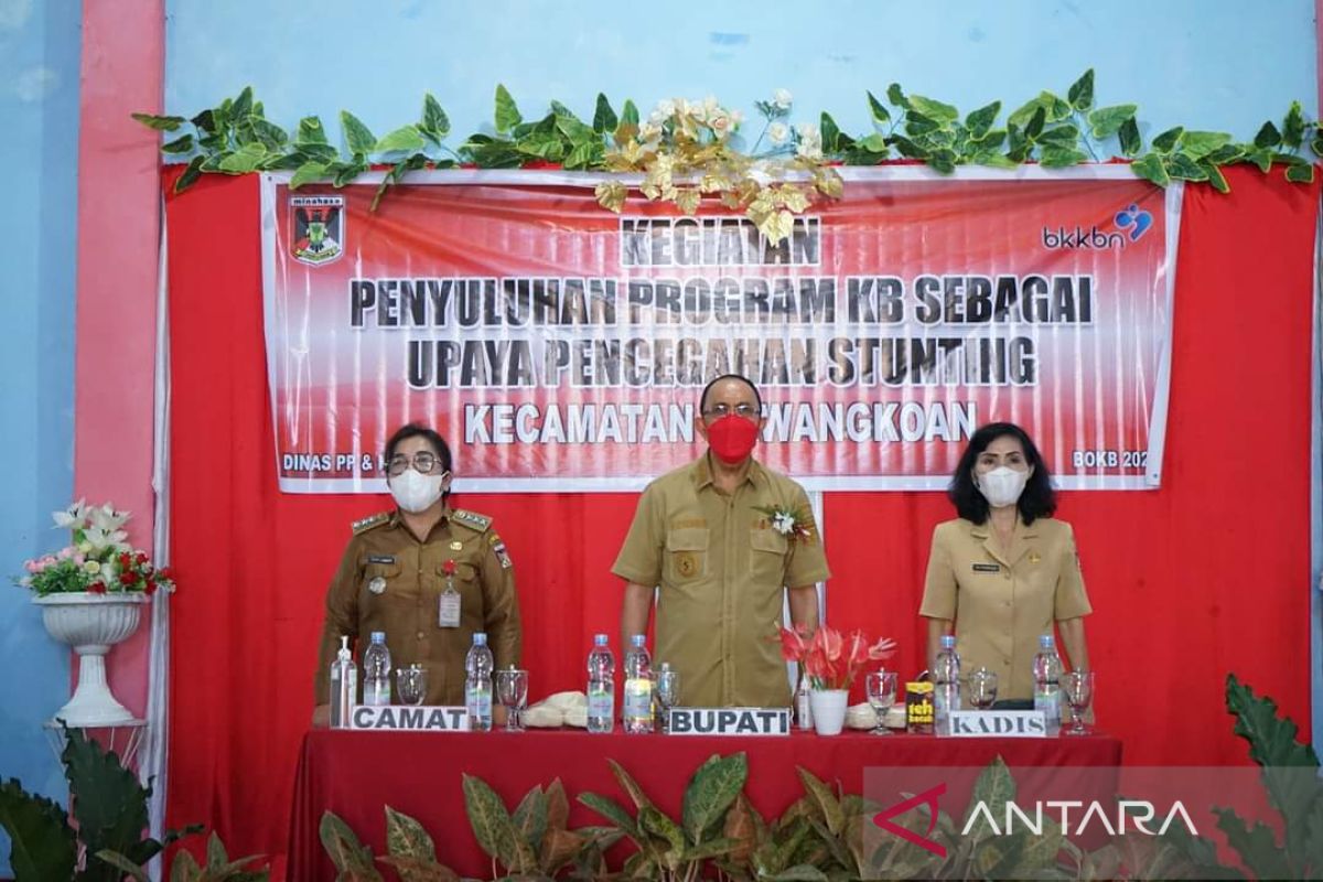 Pemerintah tingkatkan upaya pencegahan stunting di Kabupaten Minahasa