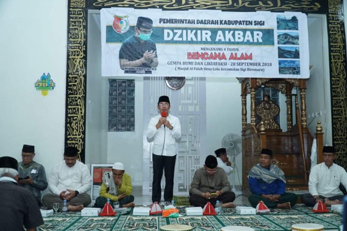 Bupati Sigi minta warga  komunikasikan masalah dampak gempa ke OPD