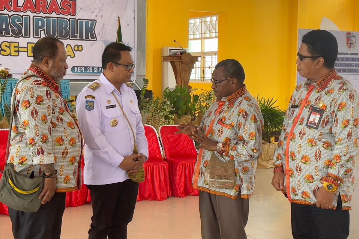 Bupati Mappi mengimbau OPD jaga keterbukaan informasi kepada masyarakat