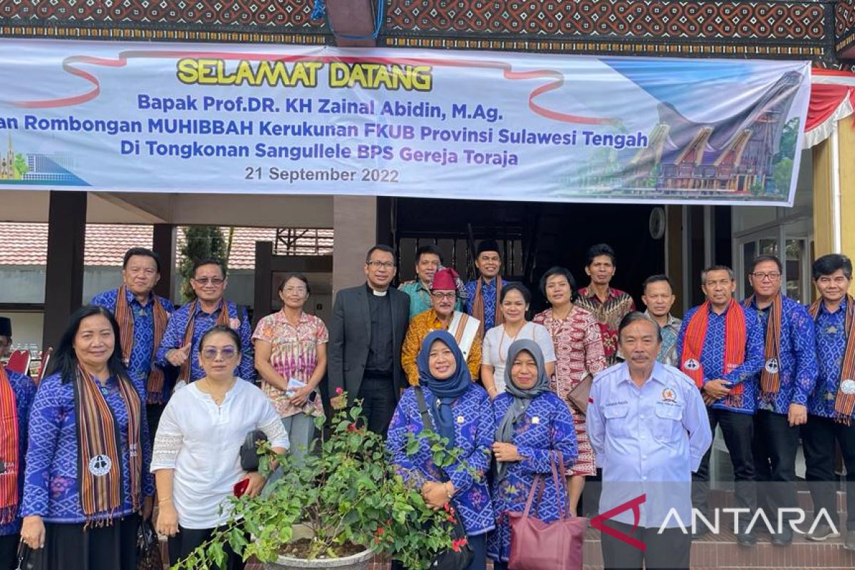 FKUB Sulteng dengan FKUB Toraja  sinergi tingkatkan kualitas kerukunan