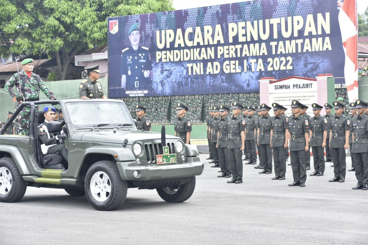 Panglima Kodam XIII/Merdeka: Tamtama TNI AD jangan lupakan jati diri