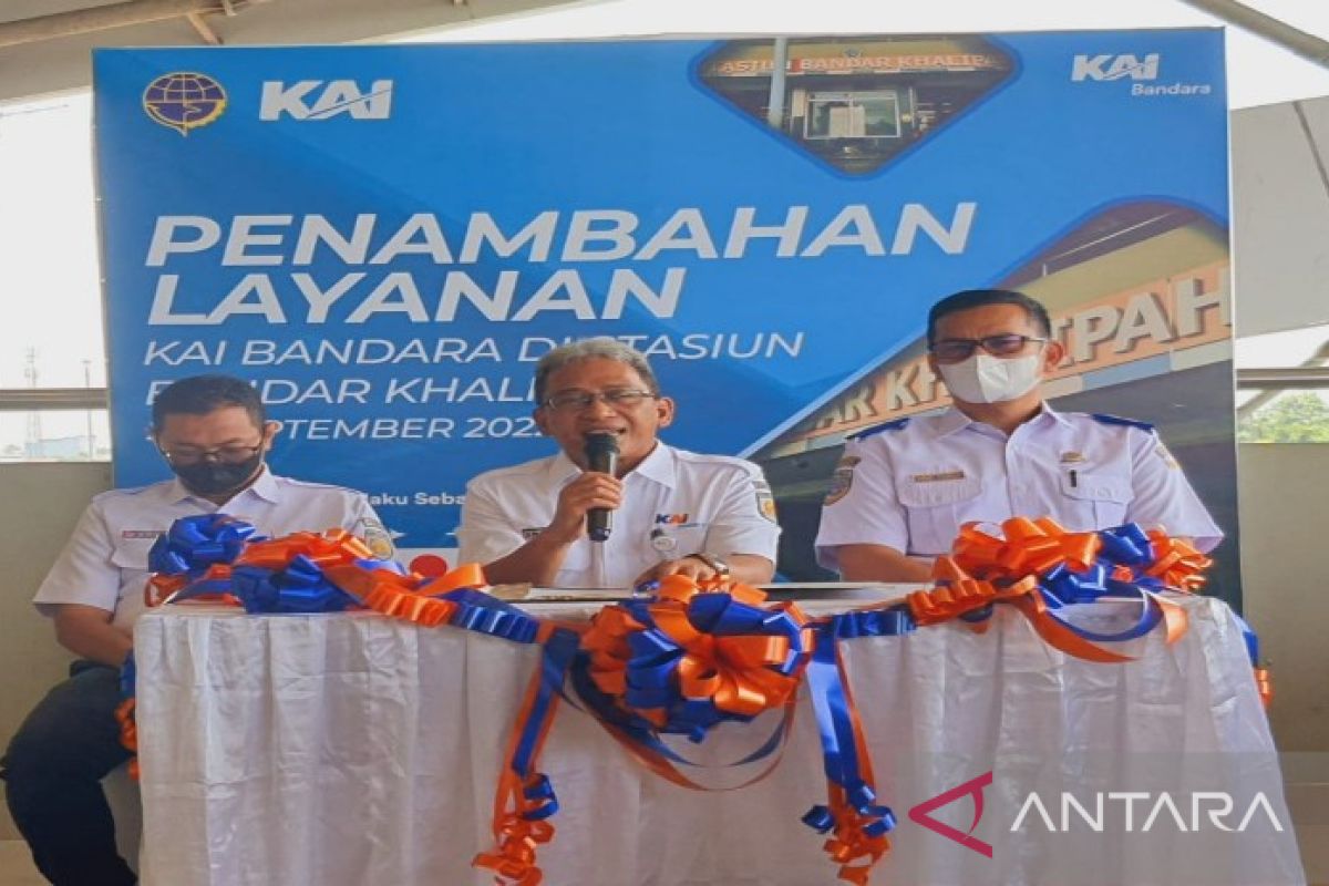 Railink  uji coba layanan KAI Bandara di Stasiun Bandar Khalipah Sumut