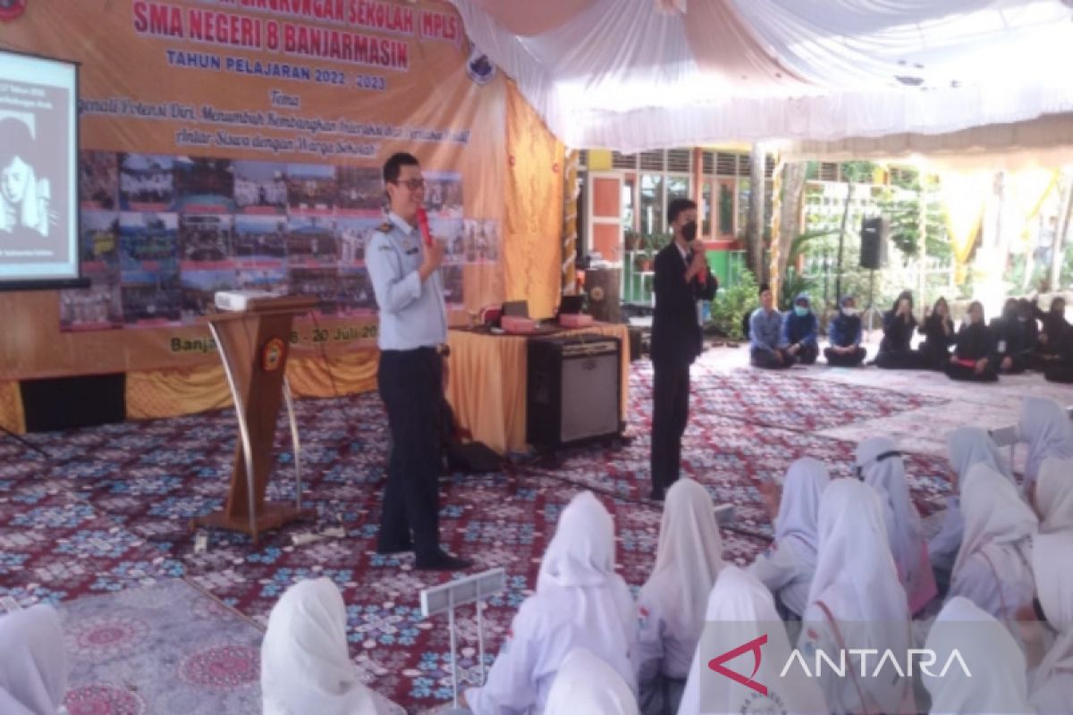 DJKI Mengajar edukasi pelajar Banjarmasin