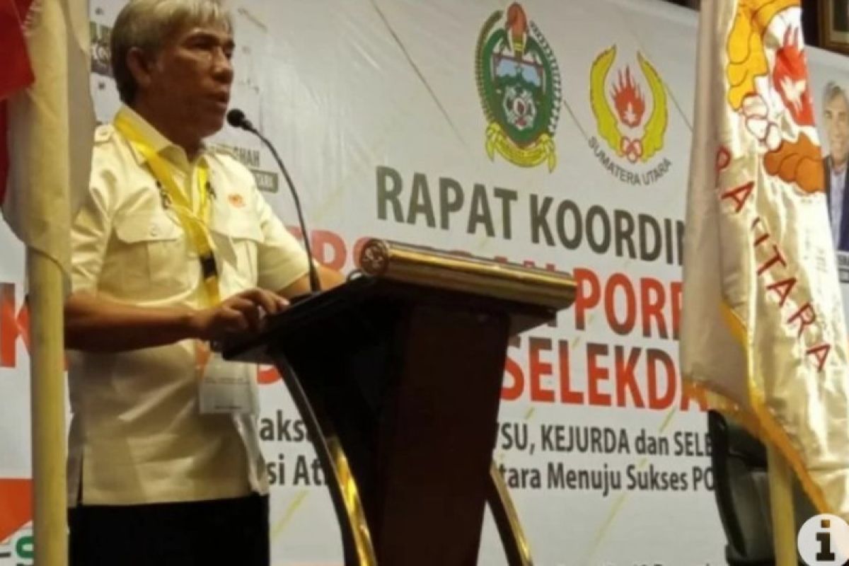 KONI Sumut terus matangkan persiapan Porprov 2022