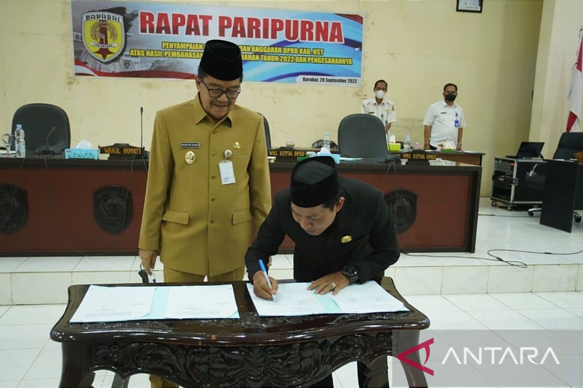 APBD-P 2022 HST disahkan dengan pendapatan satu triliun lebih