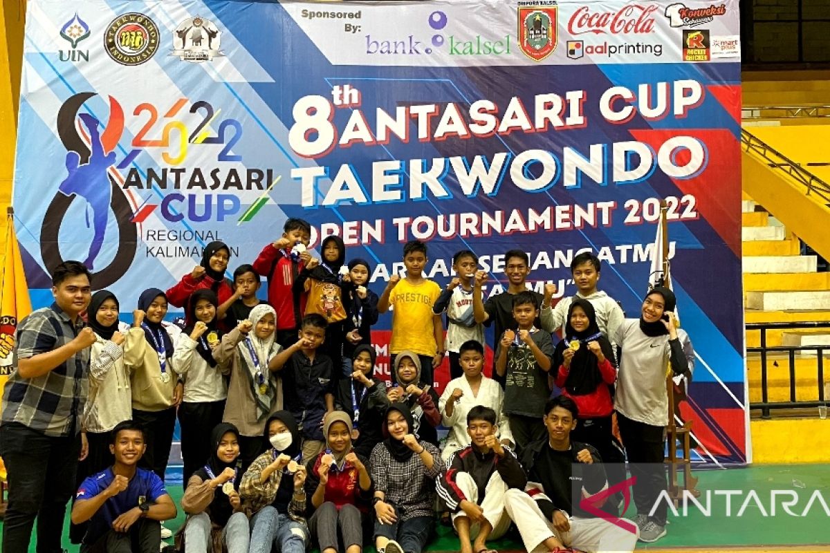 Taekwondo HST raih lima medali emas di turnamen Antasari Cup