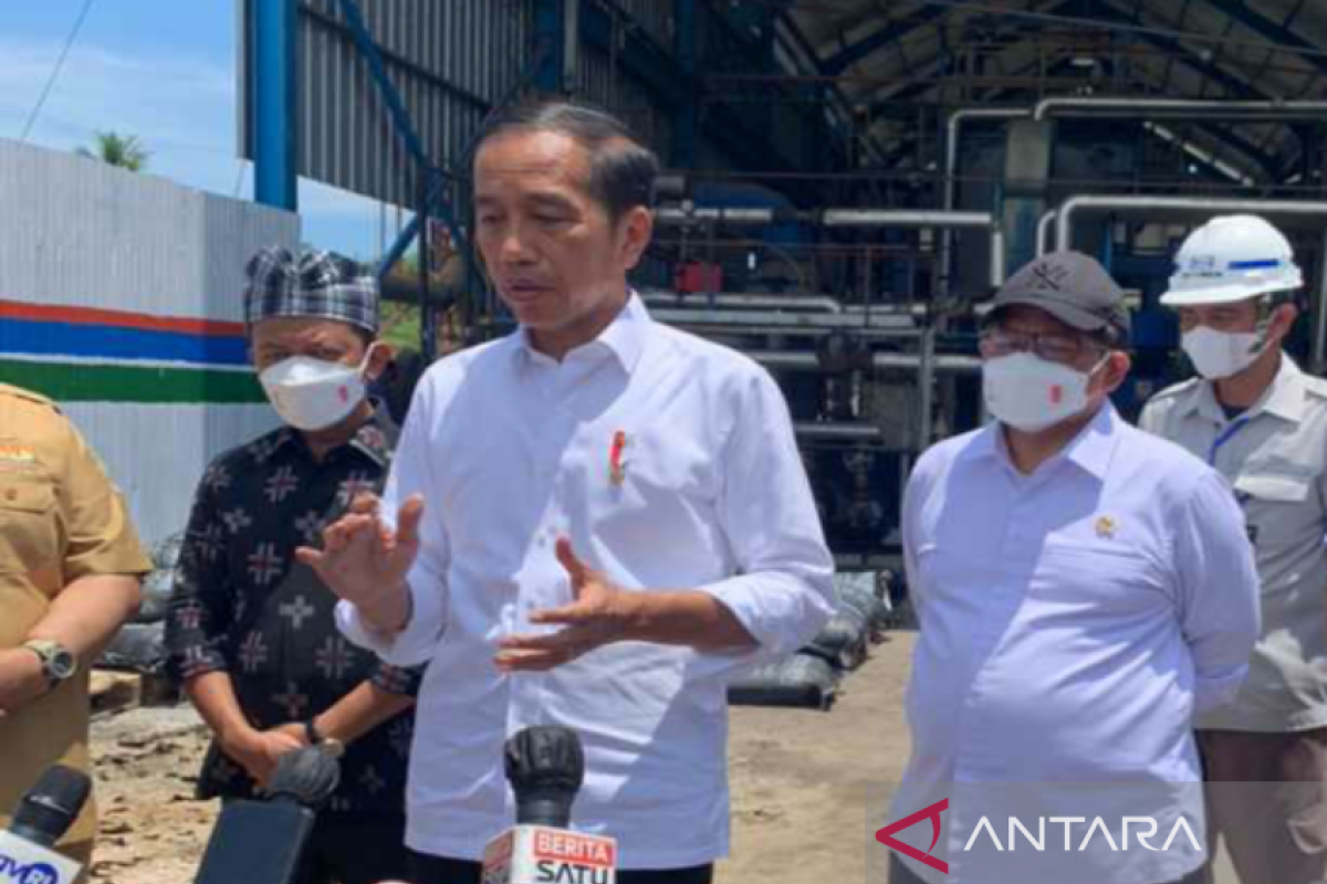 Presiden Jokowi harapkan Buton menjadi industri aspal bukan tambang