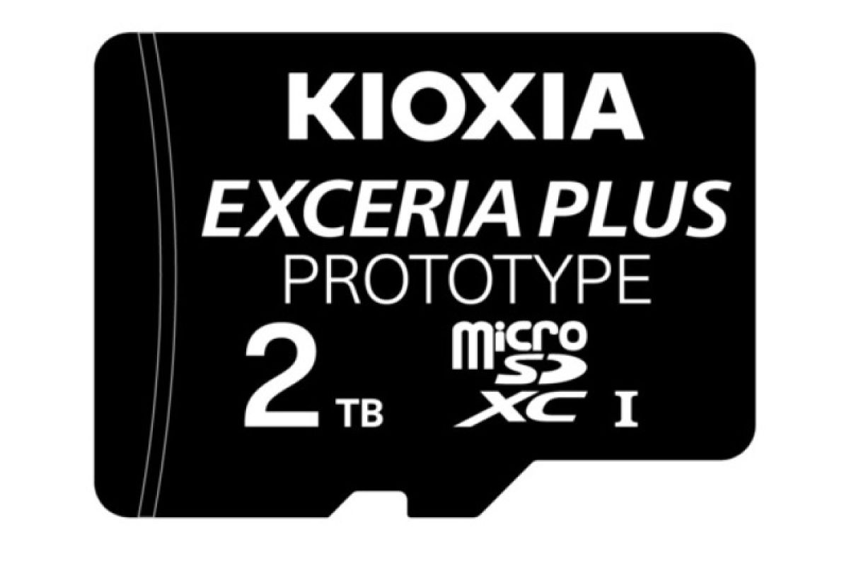 Kioxia kembangkan prototipe kerja kartu memori microSDXC 2TB pertama