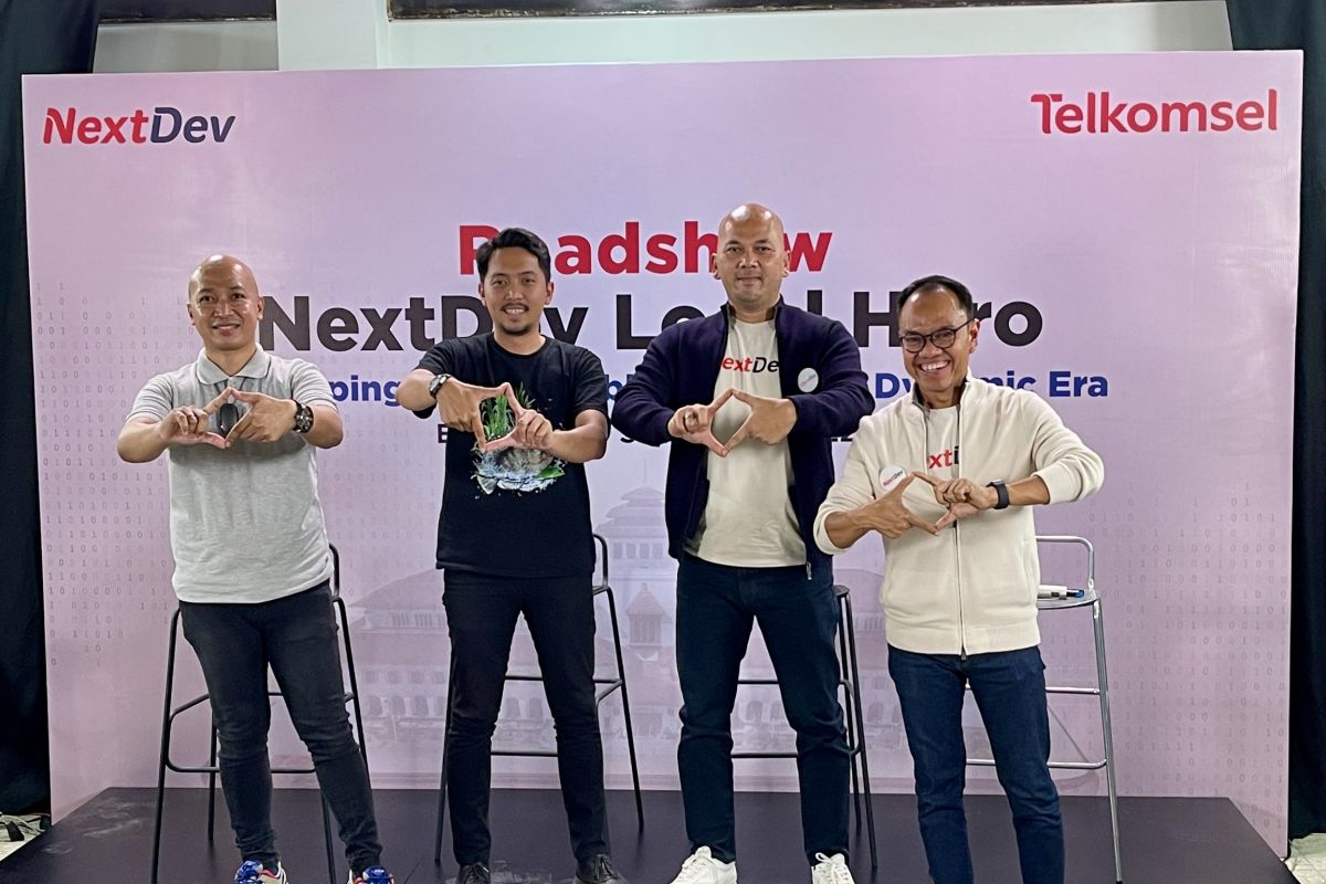 Gelar NextDev 2022 di Bandung, Telkomsel perkuat fundamental startup digital di tanah air