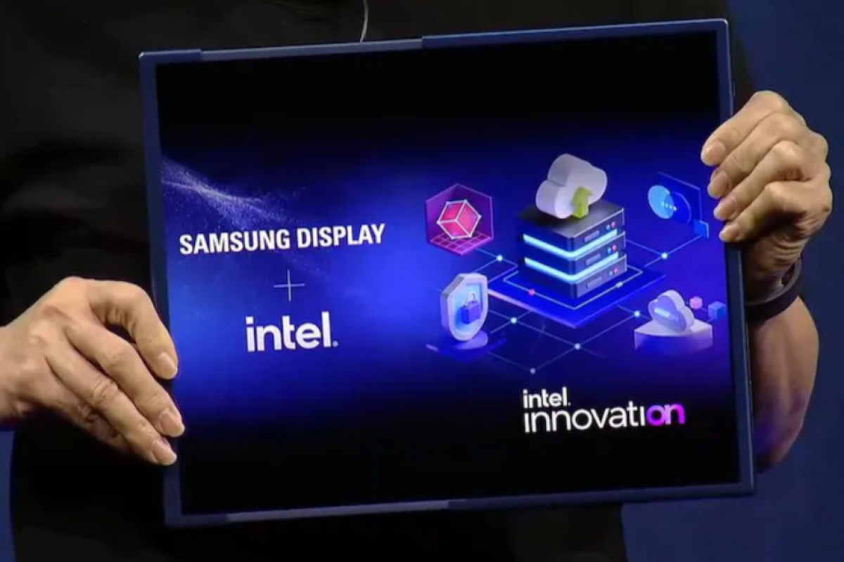Intel hadirkan konsep PC "slideable" bersama Samsung
