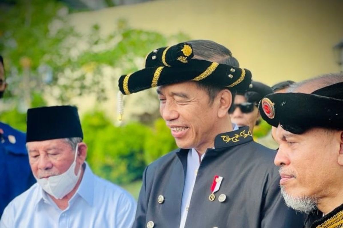 Presiden Jokowi sebut jaga adat dan tradisi sebagai kekuatan bangsa