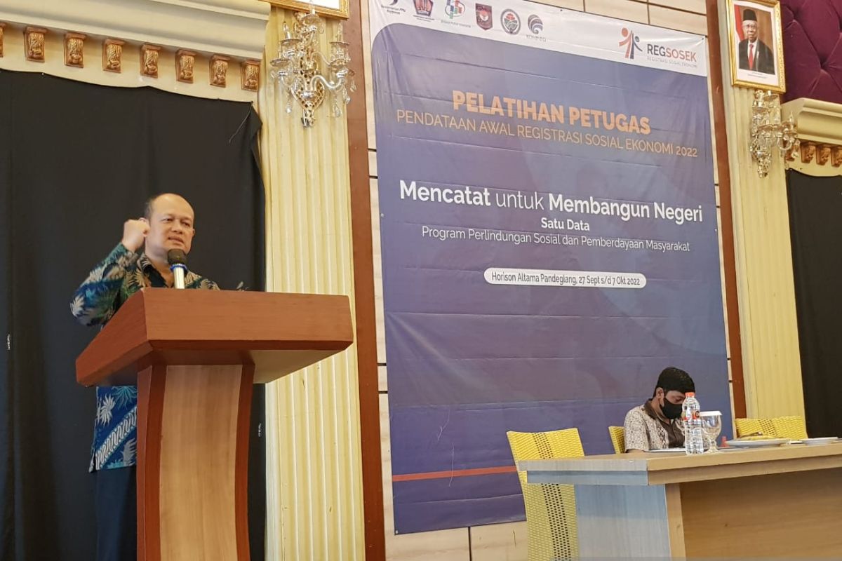 Analis BPS Banten: Data Regsosek jembatani lembaga dan daerah