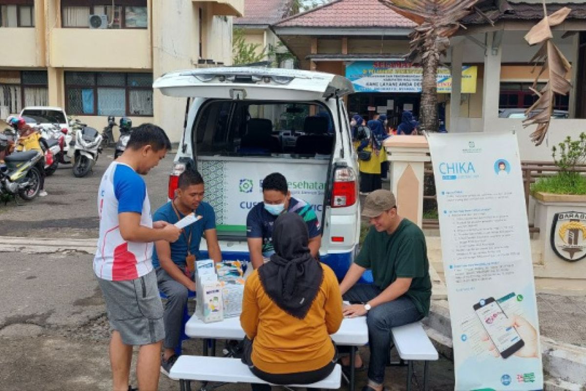 Unit MCS  BPJS Kesehatan hadir di Car Free Day