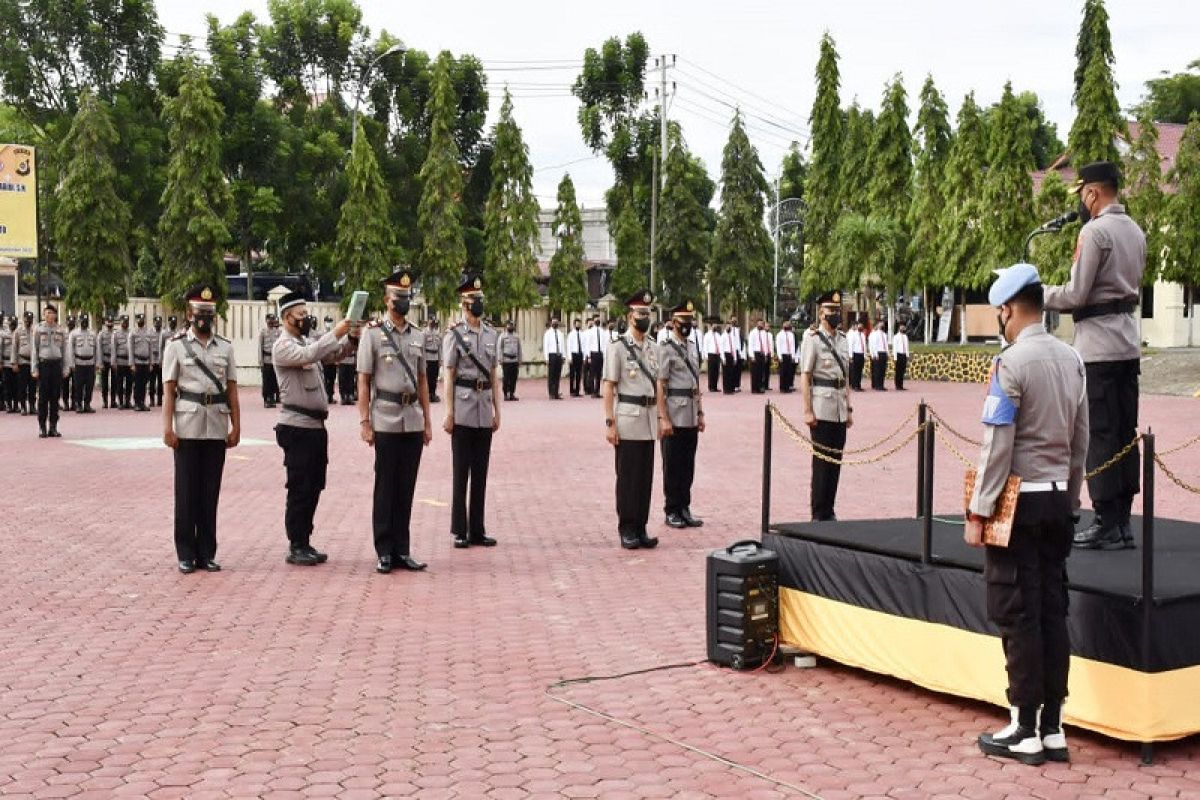 Dua Kasat dan satu Kapolsek Polres Aceh Tamiang diganti