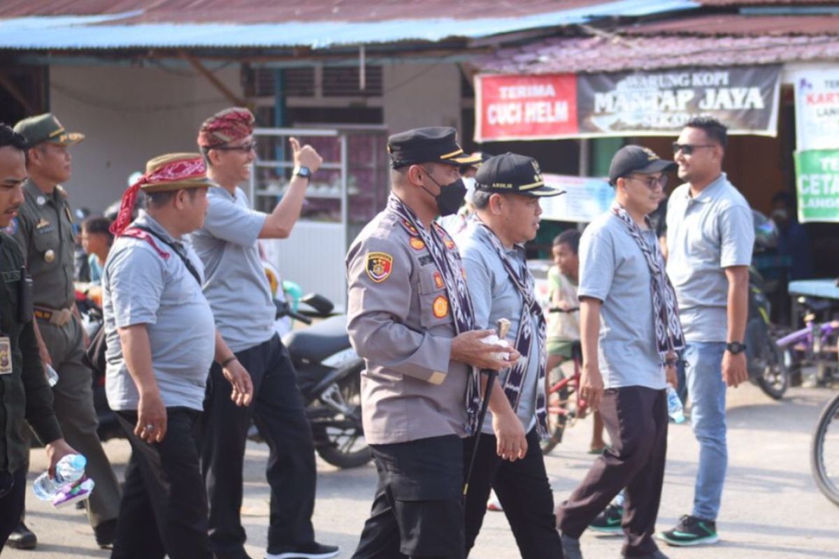 Polres Sekadau amankan peringatan Bulan Kitab Suci Nasional tahun 2022