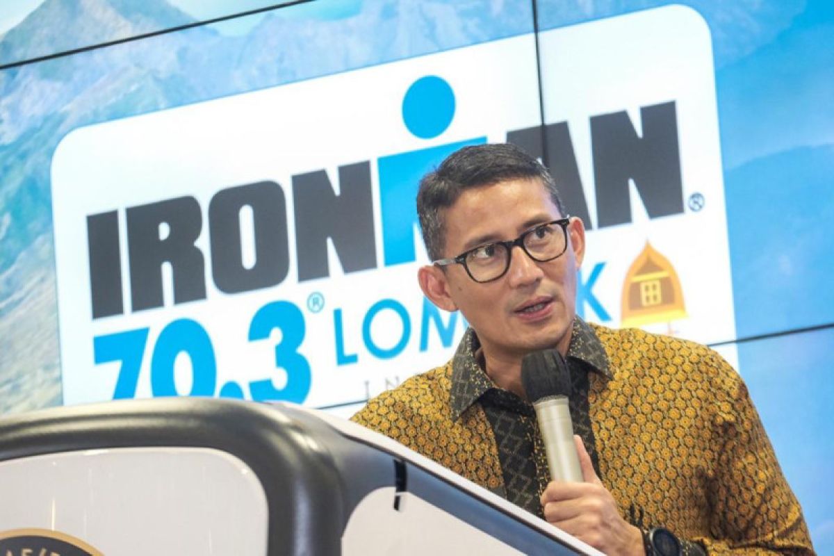 Sandiaga: Perhelatan lomba triatlon di NTB tanda pariwisata era baru