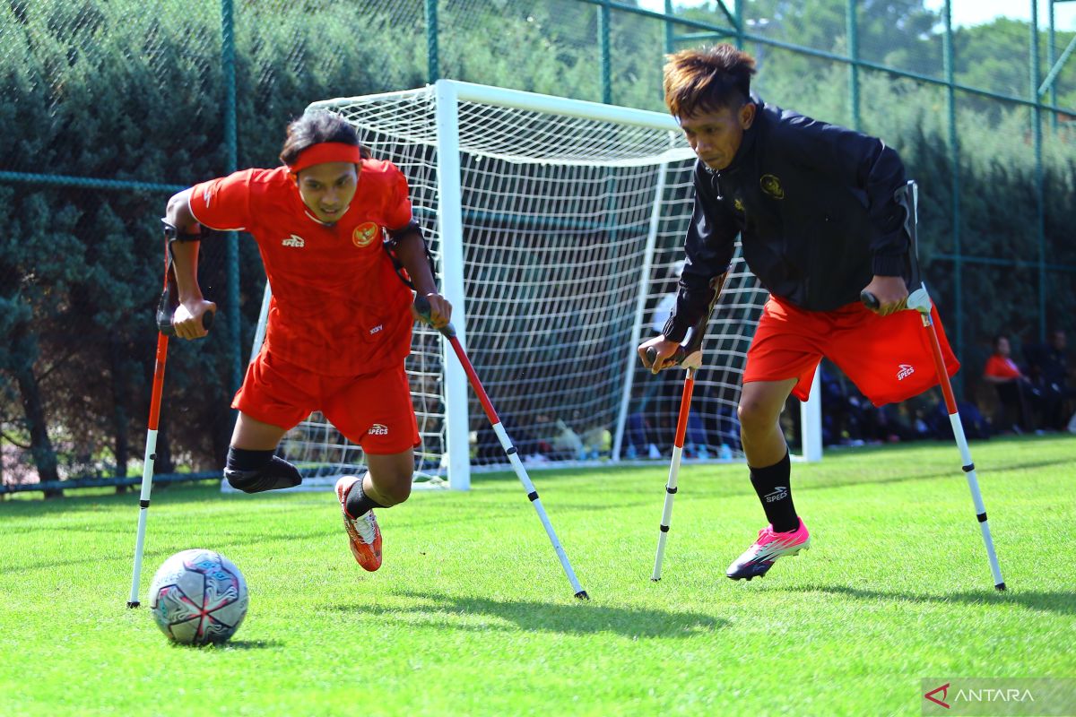 Timnas sepak bola amputasi Indonesia awali Piala Dunia lawan Argentina