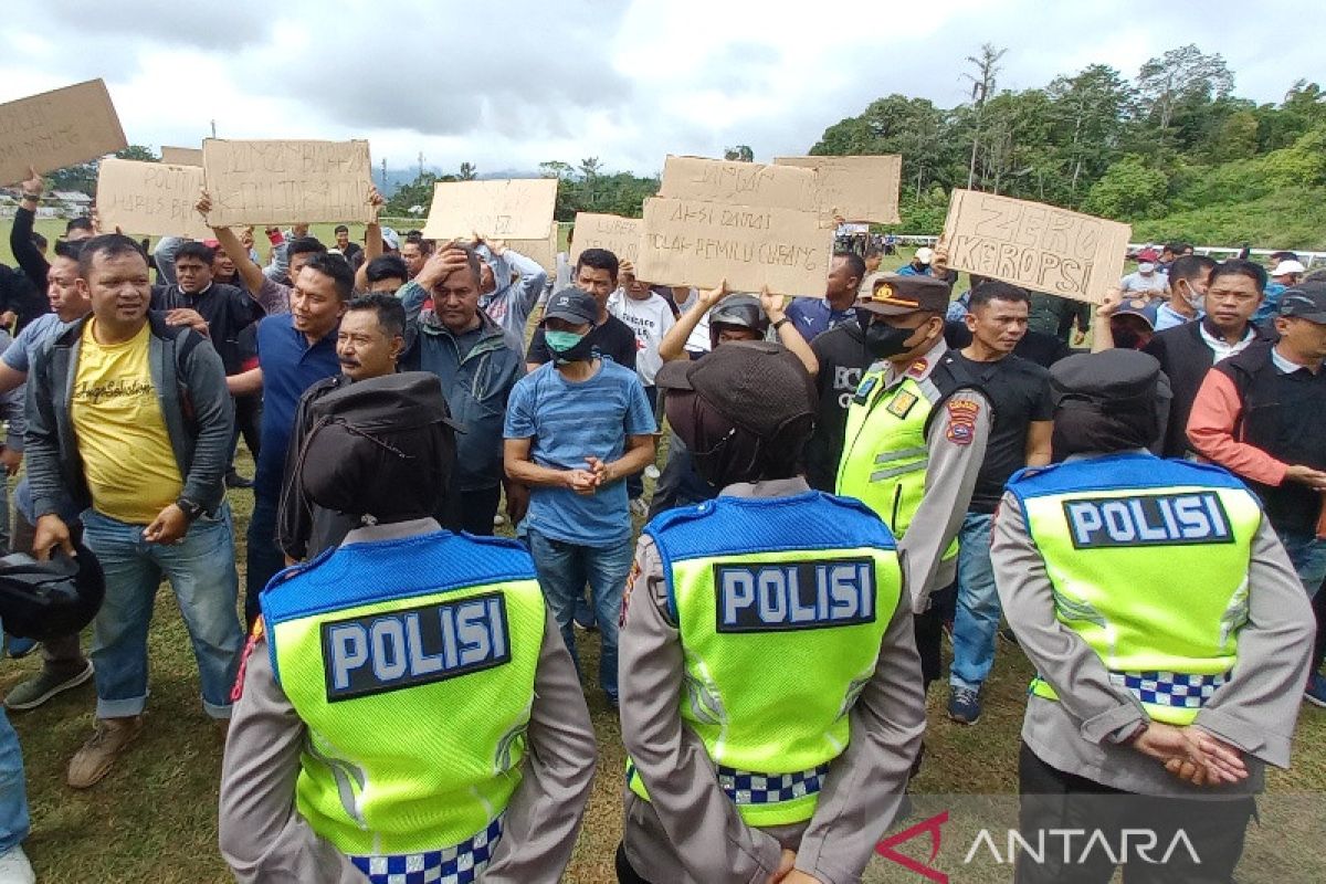 Polres Bukittinggi gelar simulasi penanganan rusuh Pemilu