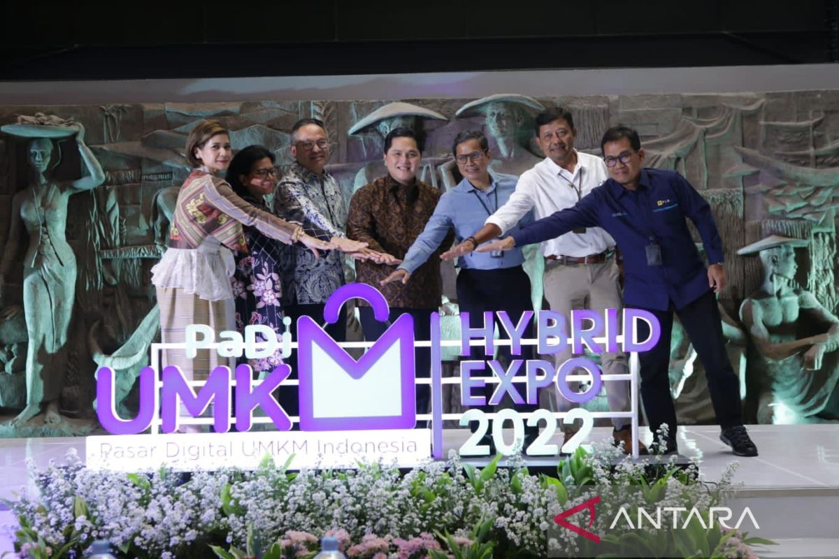 Dorong Pemulihan Ekonomi, Kementerian BUMN Gelar PaDi UMKM Hybrid Expo 2022