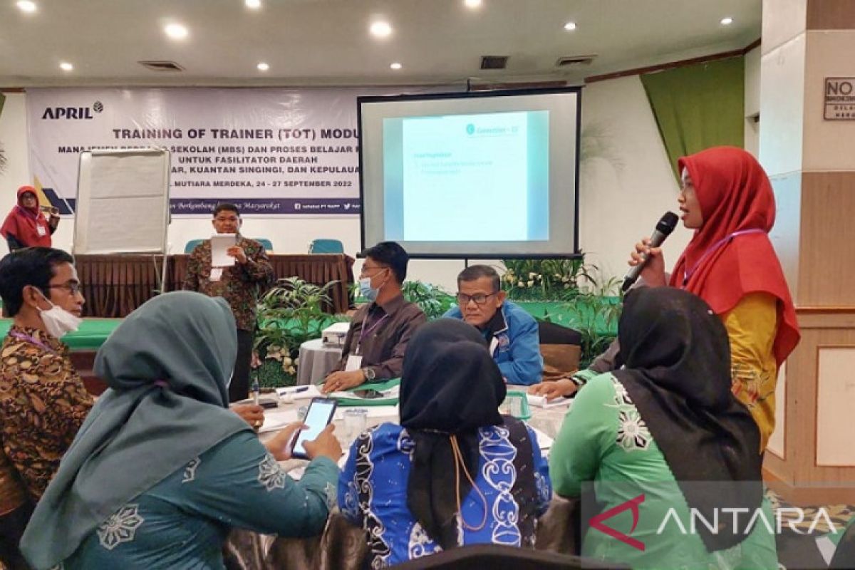 Tingkatkan kualitas pendidikan sebelum tahun 2030, PT RAPP gandeng 91 guru fasilitator daerah