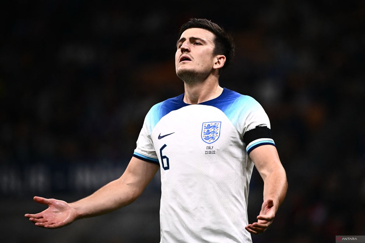 Pelatih MU Erik Ten Hag masih percaya dengan kemampuan Harry Maguire