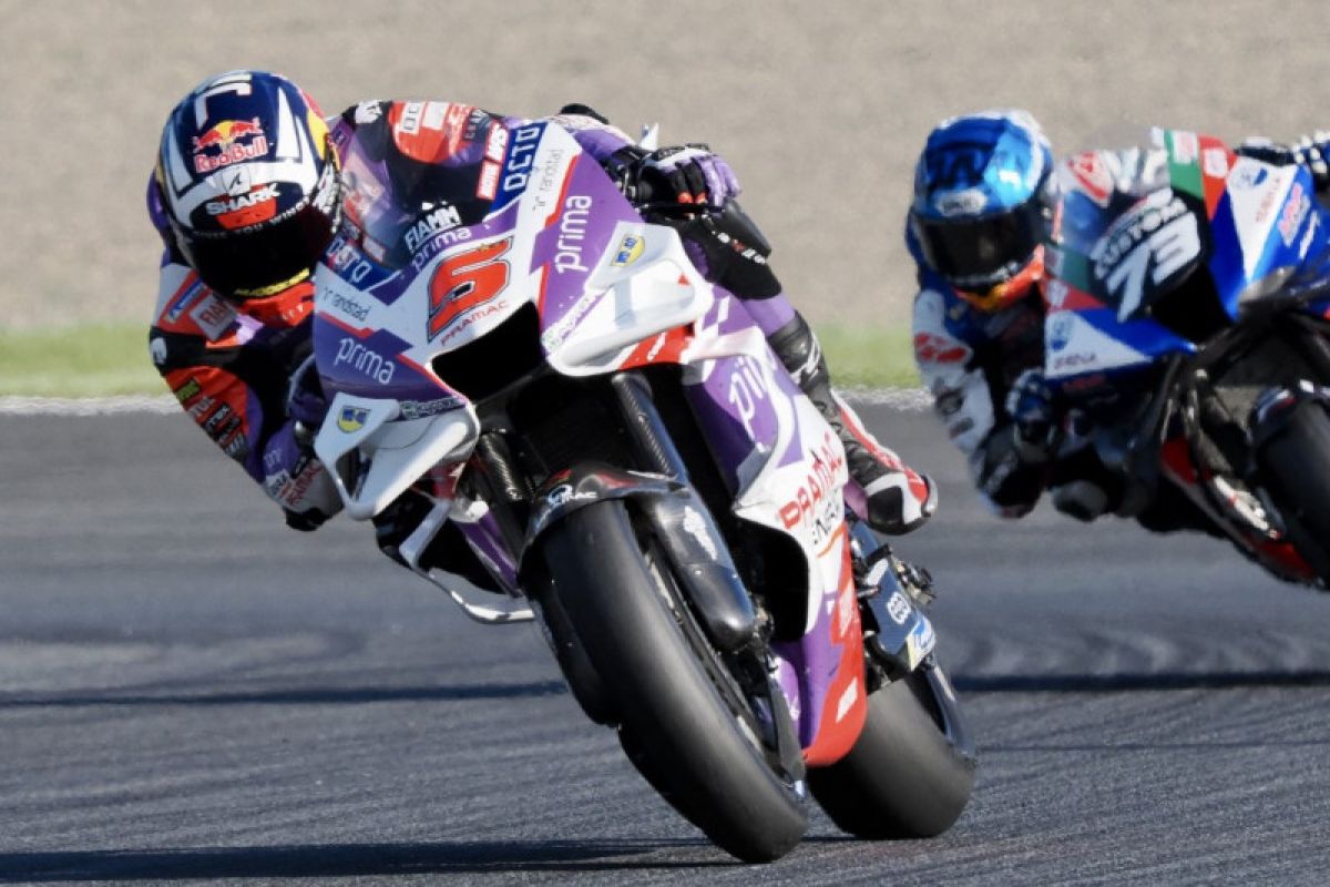 Zarco pimpin trio Ducati dominasi sesi latihan kedua