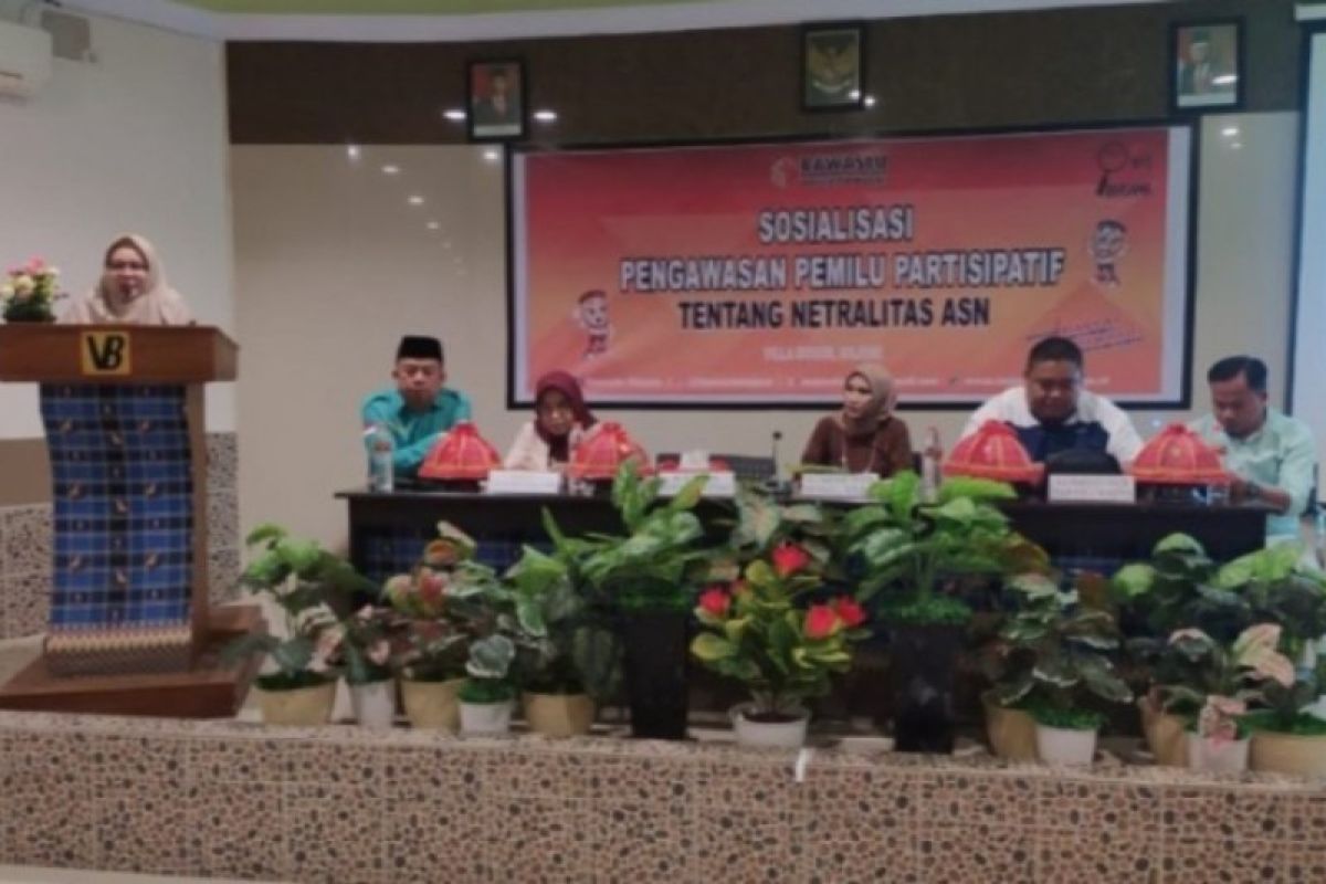 Badan Pengawas Pemilu Sulawesi Barat ingatkan ASN agar netral