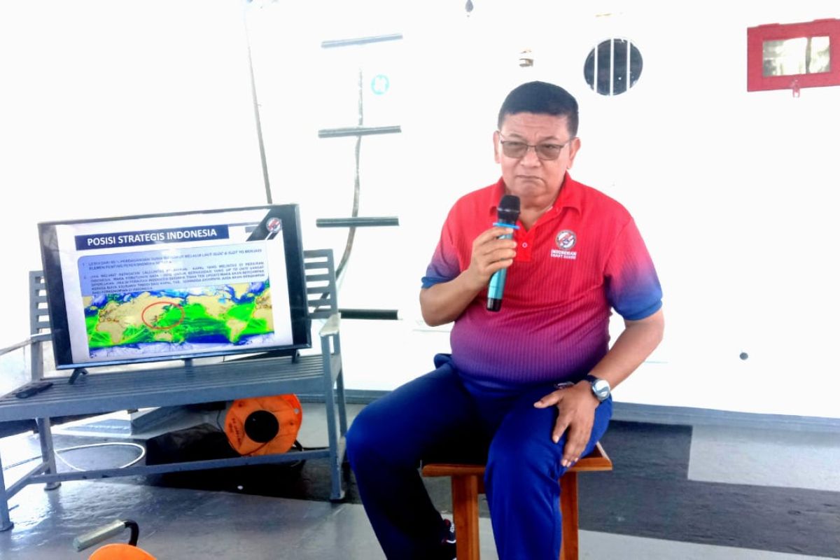 Bakamla Zona maritim timur perkuat sinergi dengan media di Ambon
