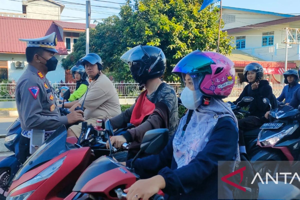 Polres Singkawang gelar Operasi Zebra Kapuas dengan mengedepankan edukasi