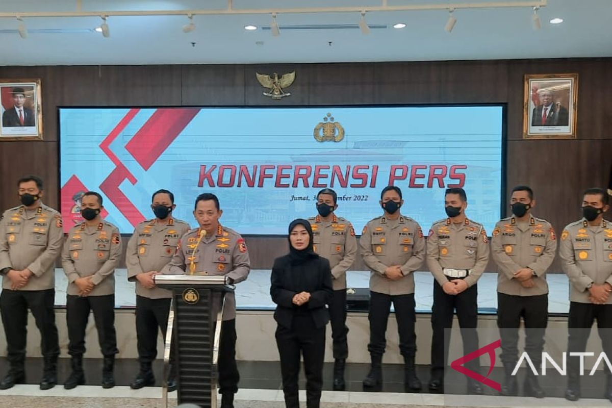 Kapolri: Tiga kapolda tidak terlibat kasus Ferdy Sambo