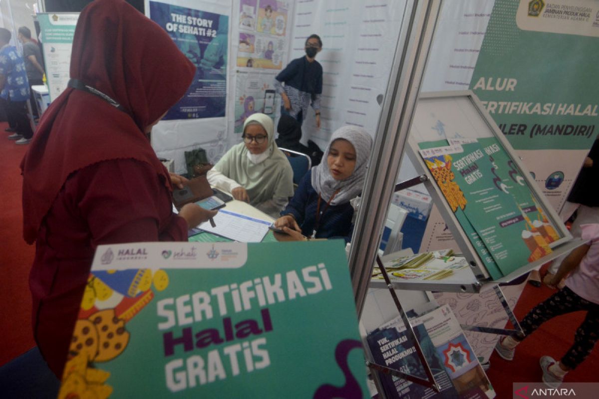 Layanan pendaftaran sertifikasi halal dibuka di 1.000 titik pada Sabtu