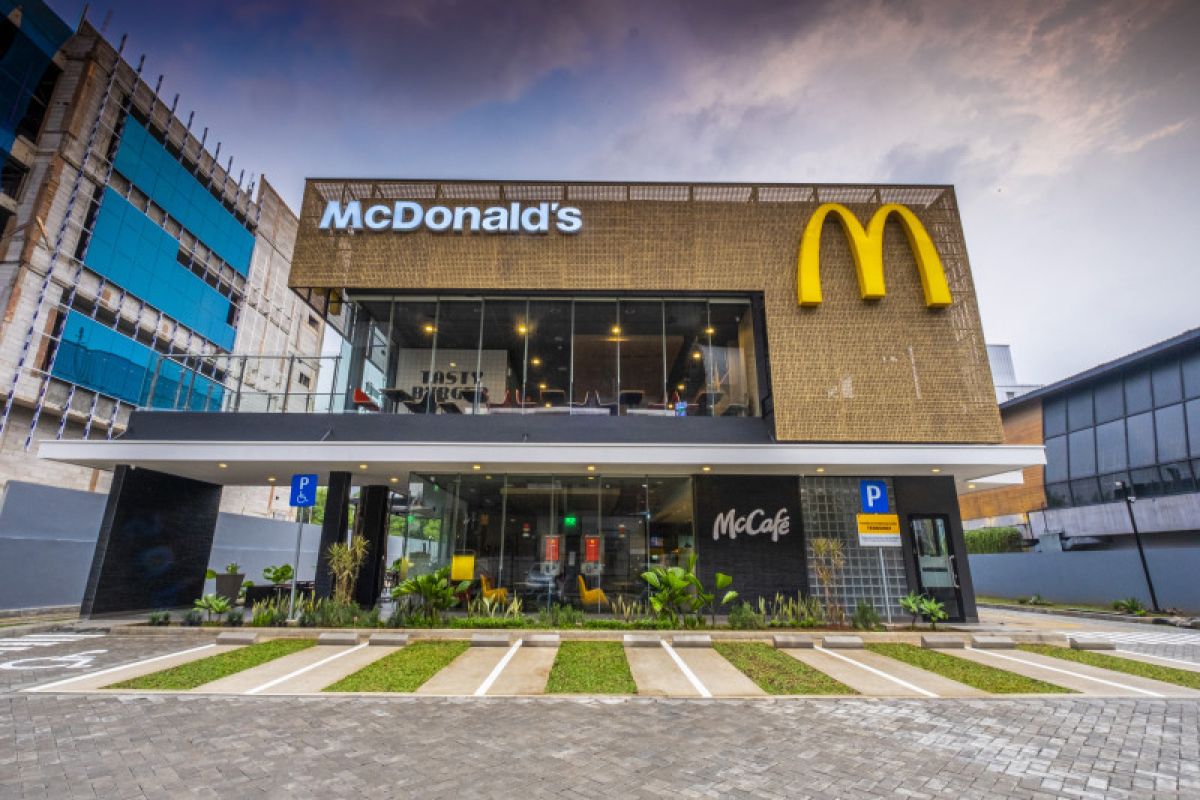 McDonald's hadirkan gerai berkonsep ramah lingkungan