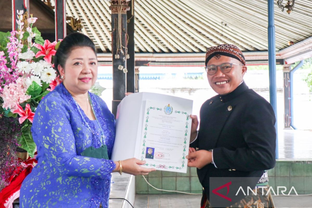 Cak Nanto dianugerahi gelar Kasunanan Mataram Surakarta Hadiningrat