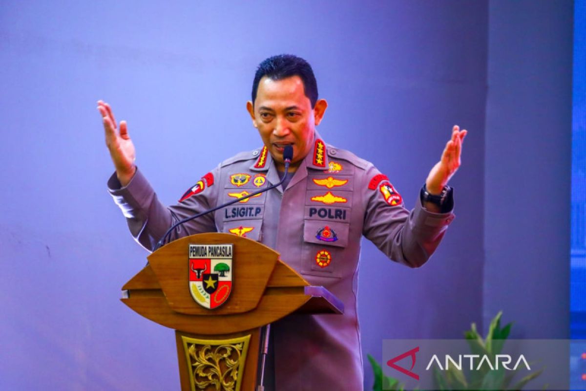 Kapolri serukan pentingnya persatuan hadapi Pemilu 2024