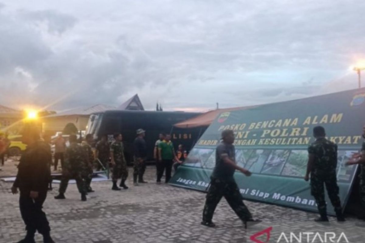 Didirikan, posko logistik bantuan korban gempa