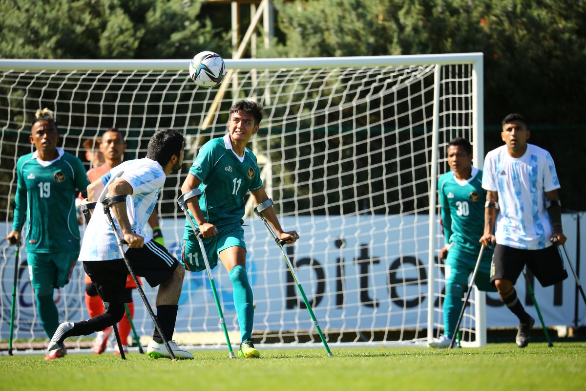 Kalah dari Argentina, Timnas Garuda INAF akan perbaiki permainan lawan Inggris