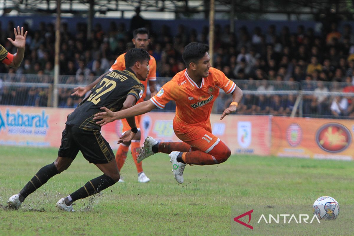 [FOTO] Persiraja menang 1-0 atas Perserang Banten