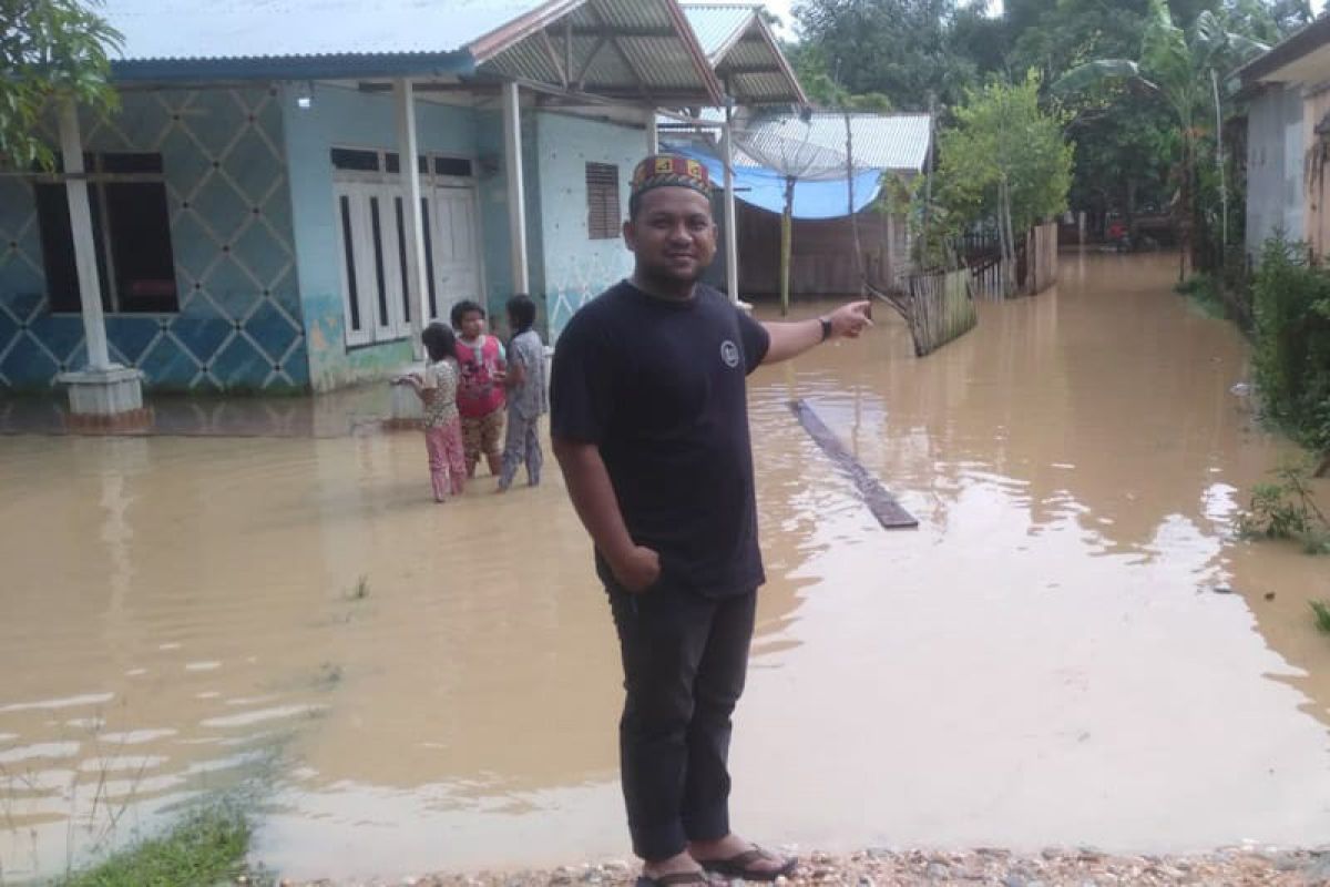 Banjir rendam puluhan rumah di pedalaman Aceh Timur