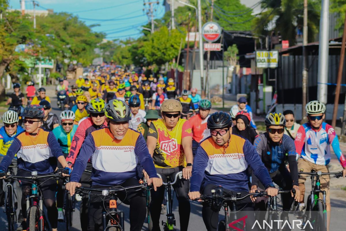 Ayo ikuti! Sepeda santai HUT ke-77 Sumbar berhadiah umrah