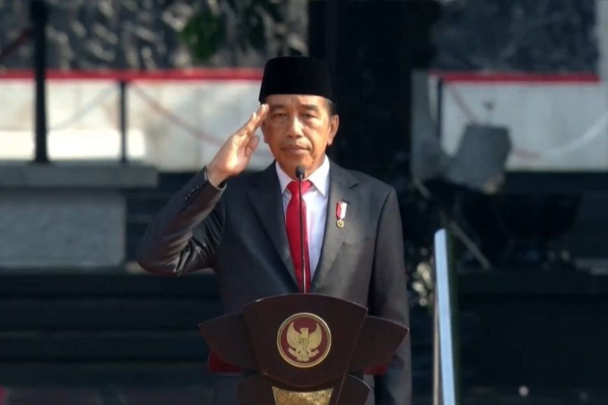 Presiden Jokowi pimpin upacara peringatan Hari Kesaktian Pancasila