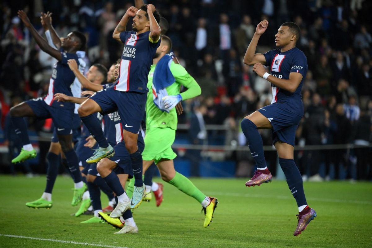 Mbappe pandu PSG kalahkan Nice 2-1