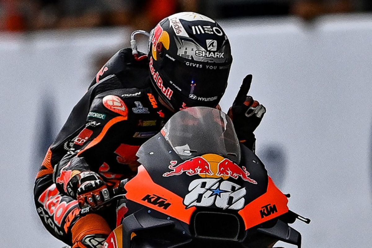 Rajai lintasan basah Buriram, Oliveira menangi MotoGP Thailand