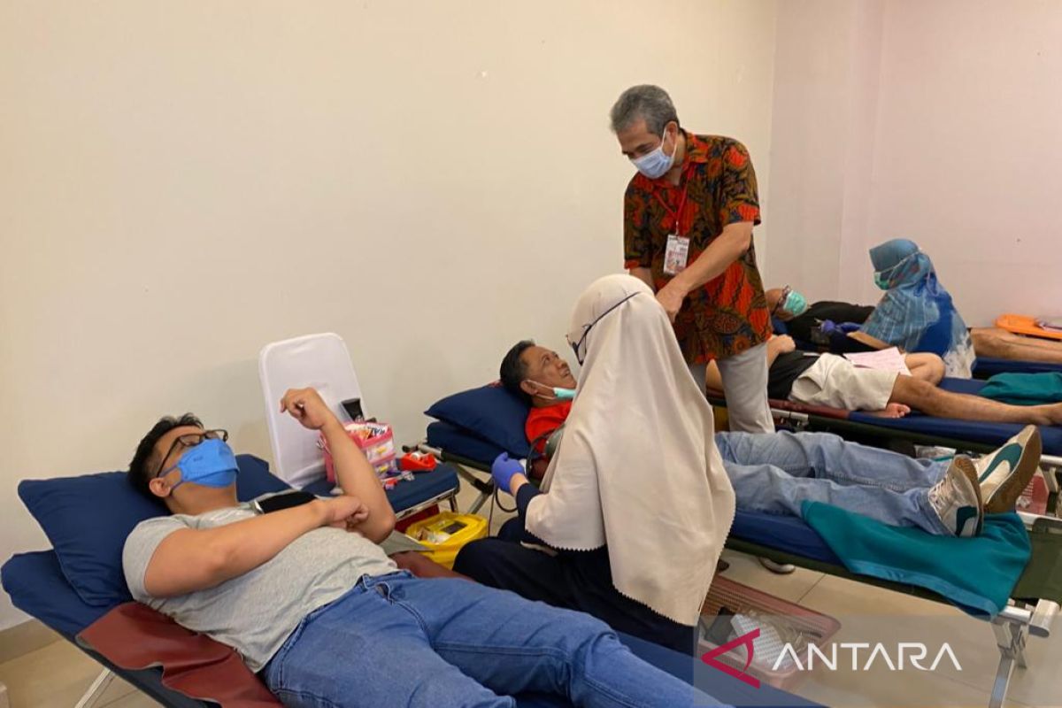 Ratusan penghuni Apartemen The Lavande Jaksel ikut donor darah