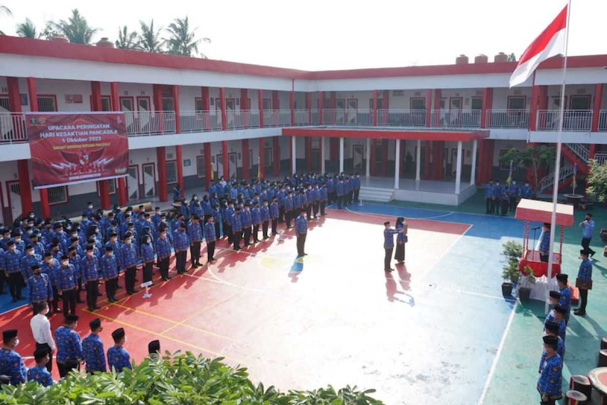 Lembaga Permasyarakatan Khusus Anak Palembang gelar upacara Hari Kesaktian Pancasila