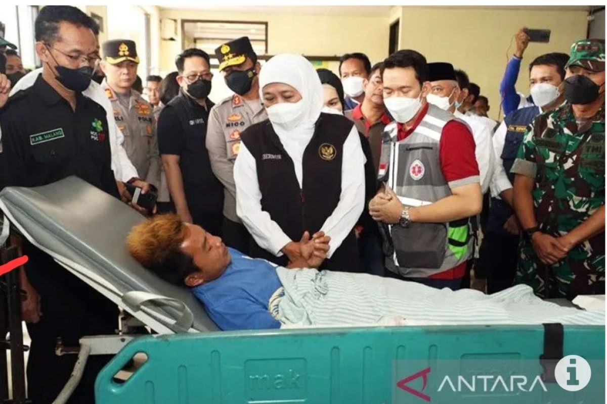 Update ! Korban luka tragedi Kanjuruhan jadi 284 orang