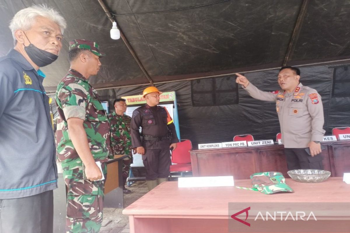 Sidak posko gempa bumi Taput, Kapolda: Bila perlu pindahkan Polres ke sini