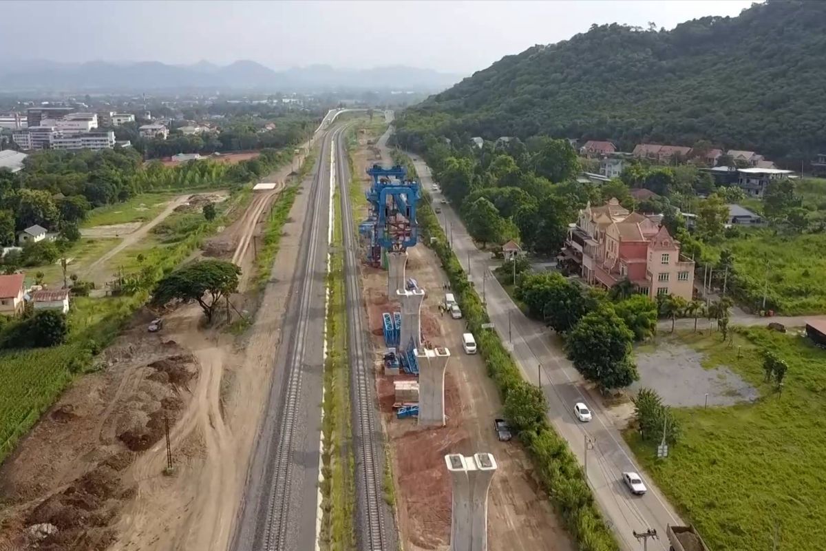 Jalur kereta Cina-Thailand dorong konektivitas lebih luas