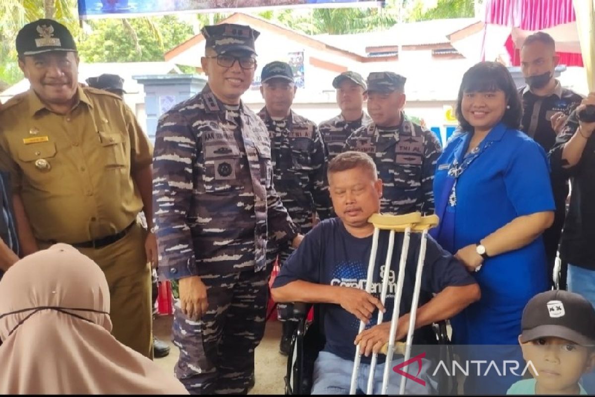 Sambut HUT TNI, Lanal TBA gelar Karya Bakti