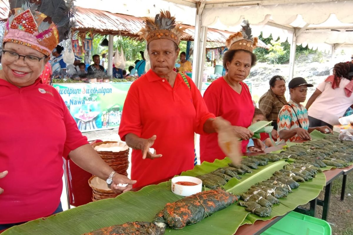 Pemkab Jayapura Papua mendorong kuliner Swamening masuk pasar modern